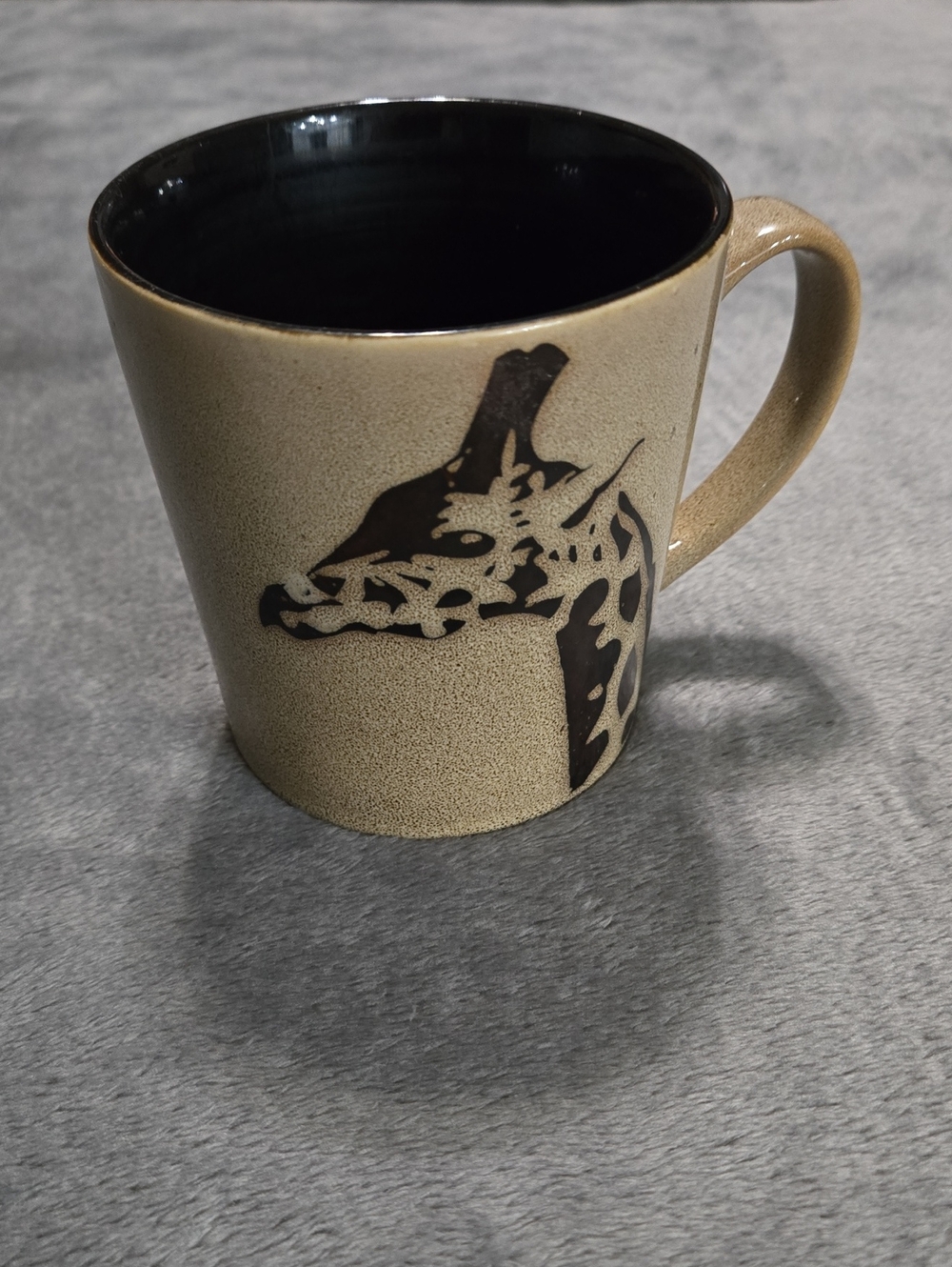 Beautiful Large Ceramic Safari Giraffe Mug- 16 Oz. For Coffee Tea